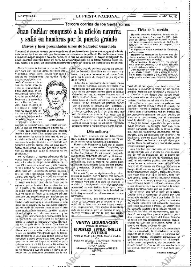 ABC MADRID 09-07-1991 página 85