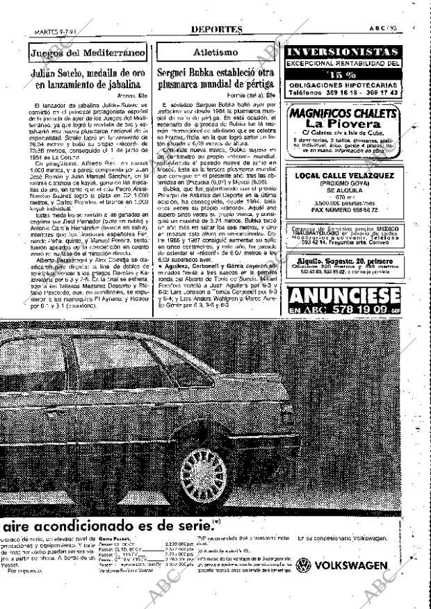 ABC MADRID 09-07-1991 página 93