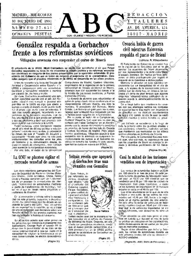ABC MADRID 10-07-1991 página 15