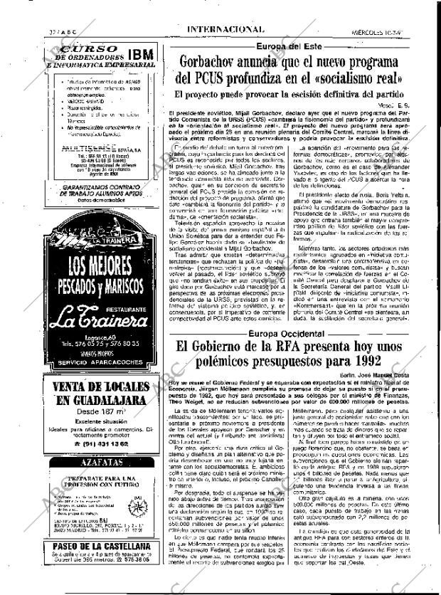 ABC MADRID 10-07-1991 página 32