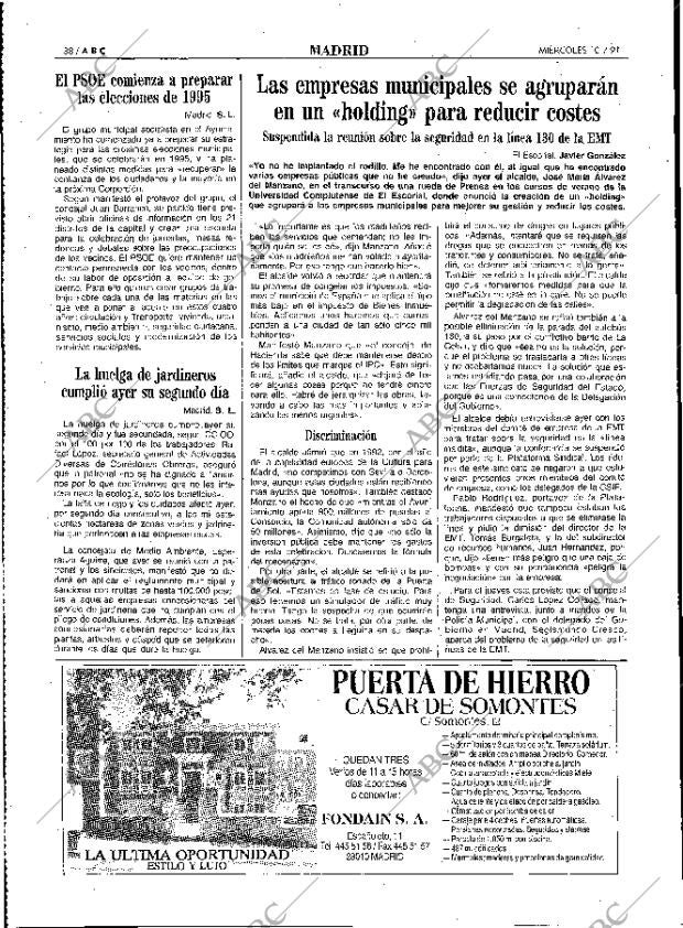 ABC MADRID 10-07-1991 página 38