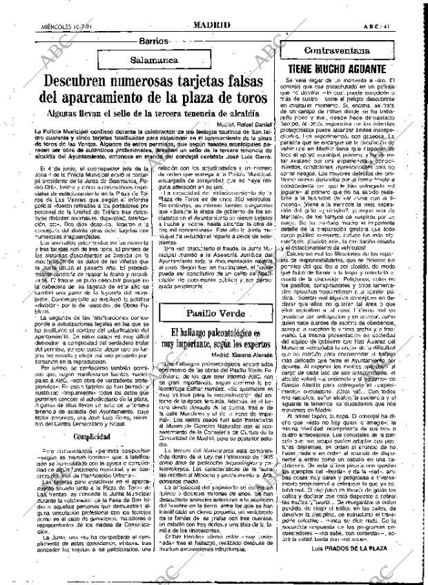 ABC MADRID 10-07-1991 página 41