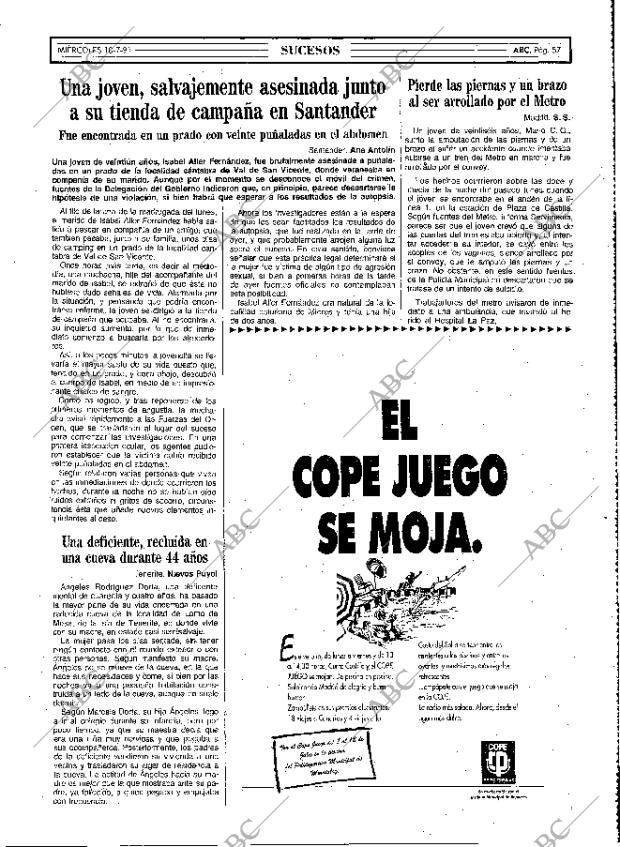 ABC MADRID 10-07-1991 página 57