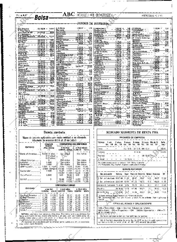 ABC MADRID 10-07-1991 página 70