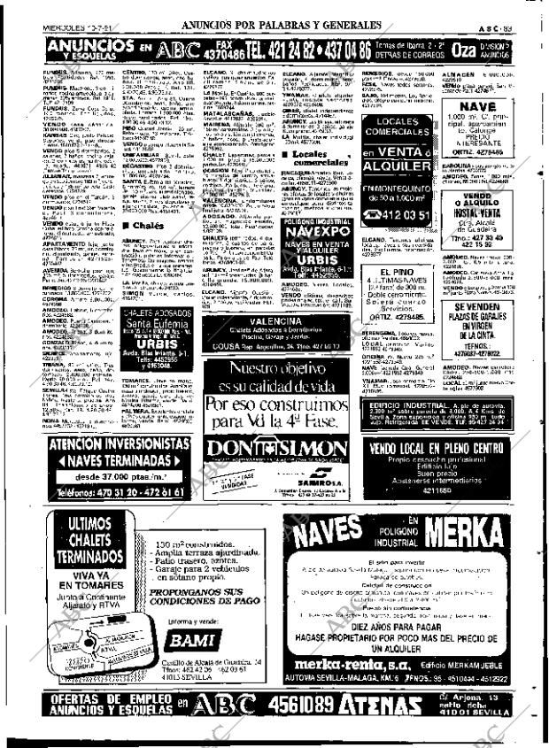 ABC SEVILLA 10-07-1991 página 83