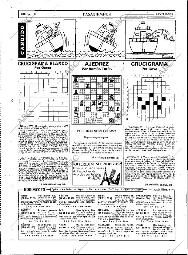 ABC MADRID 11-07-1991 página 112