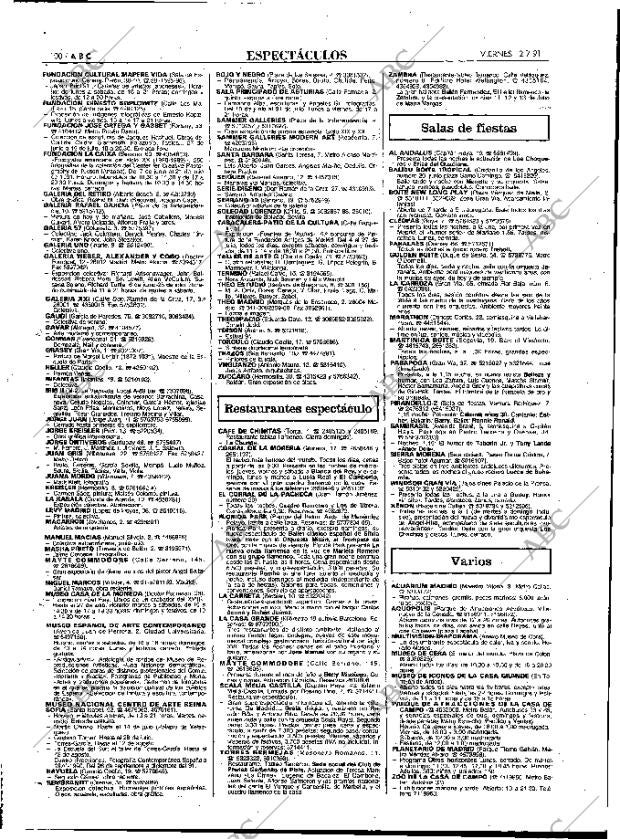 ABC MADRID 12-07-1991 página 100