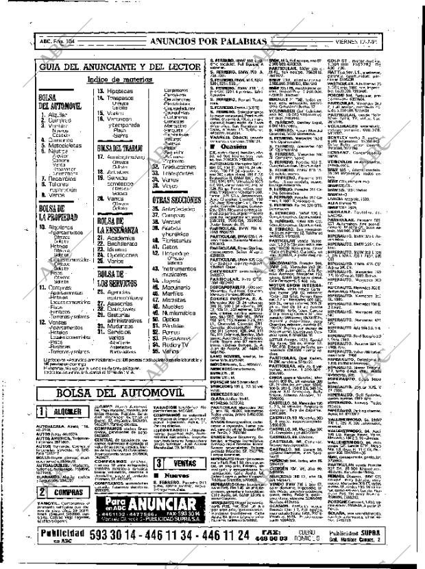ABC MADRID 12-07-1991 página 104