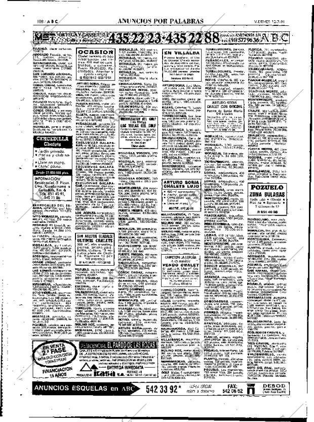 ABC MADRID 12-07-1991 página 108