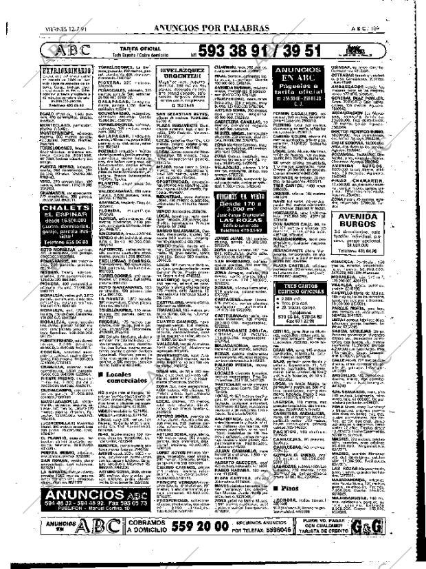 ABC MADRID 12-07-1991 página 109