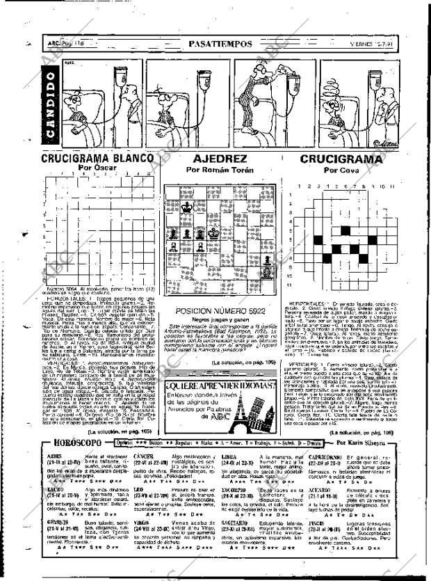 ABC MADRID 12-07-1991 página 116
