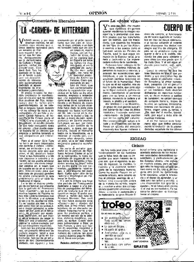 ABC MADRID 12-07-1991 página 18