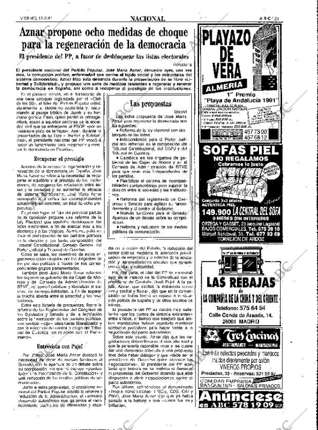 ABC MADRID 12-07-1991 página 23