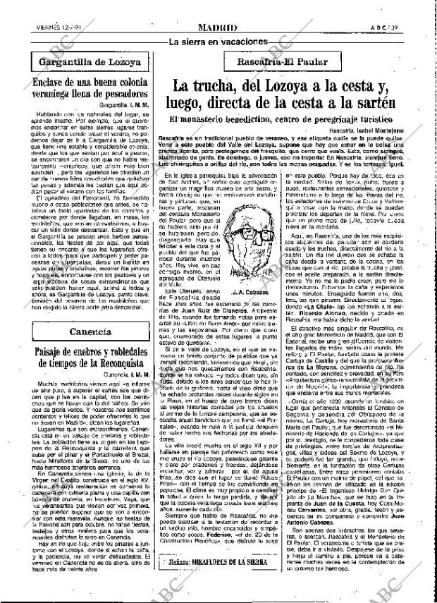 ABC MADRID 12-07-1991 página 39