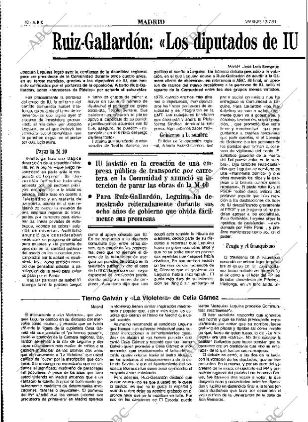 ABC MADRID 12-07-1991 página 40