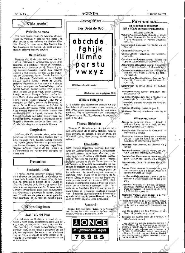 ABC MADRID 12-07-1991 página 42