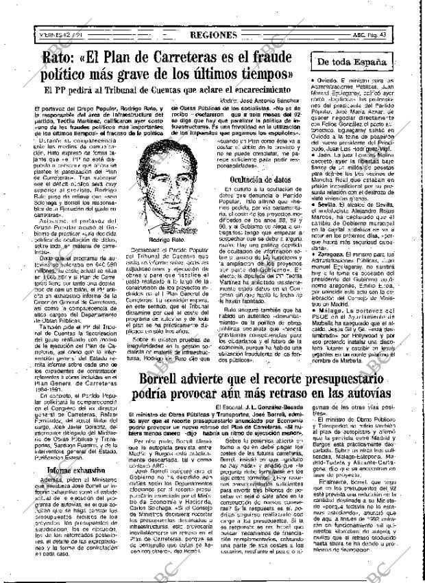 ABC MADRID 12-07-1991 página 43