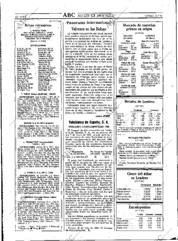 ABC MADRID 12-07-1991 página 60