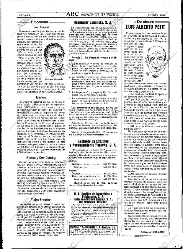 ABC MADRID 12-07-1991 página 62