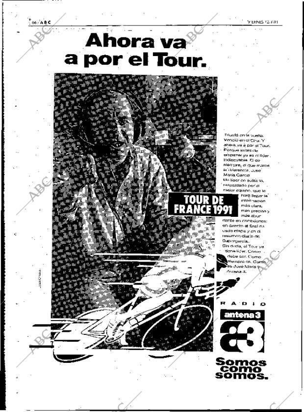 ABC MADRID 12-07-1991 página 66