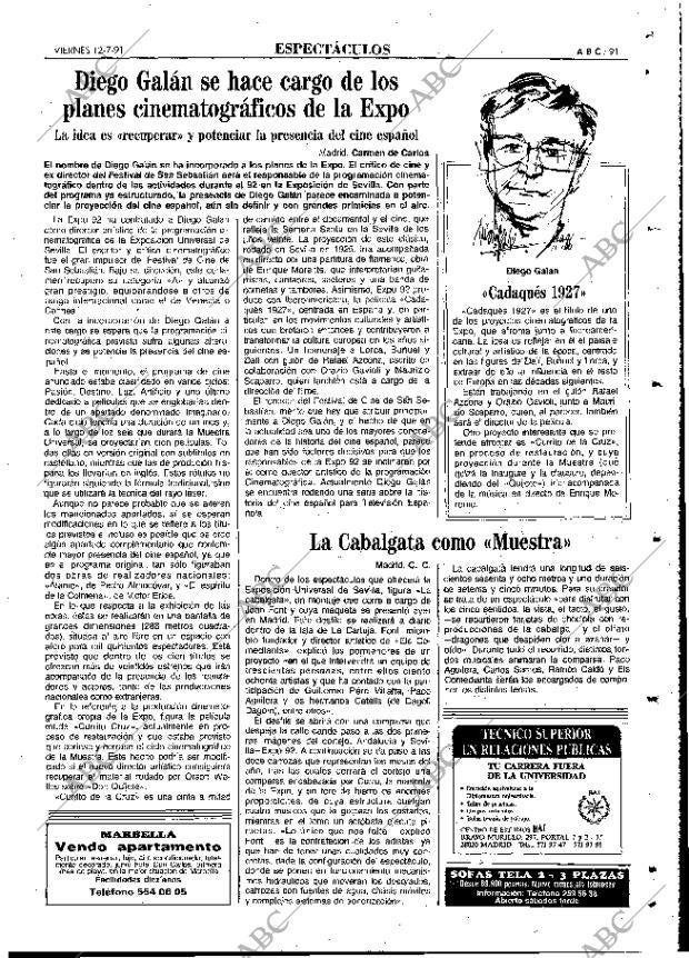 ABC MADRID 12-07-1991 página 91