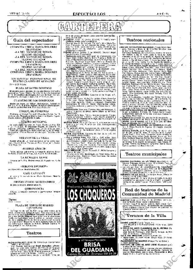 ABC MADRID 12-07-1991 página 95