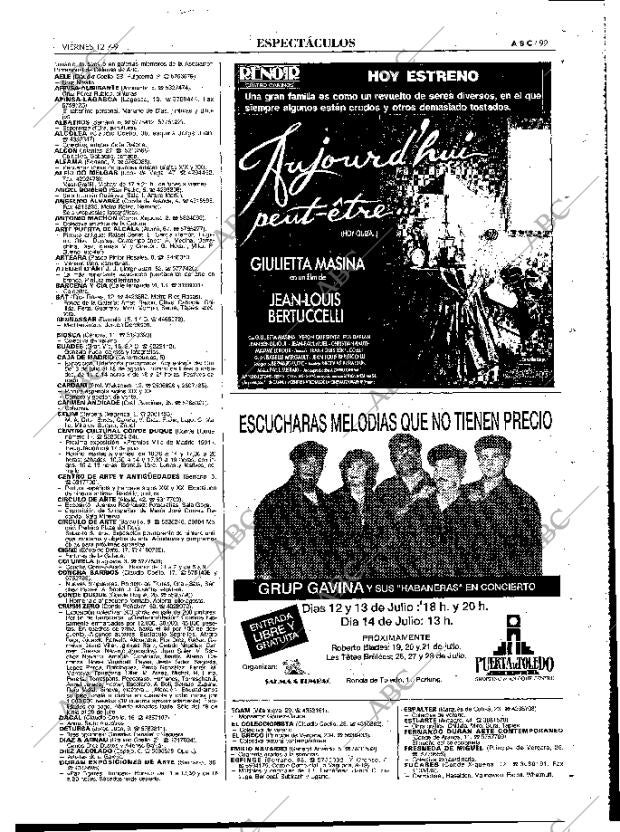 ABC MADRID 12-07-1991 página 99