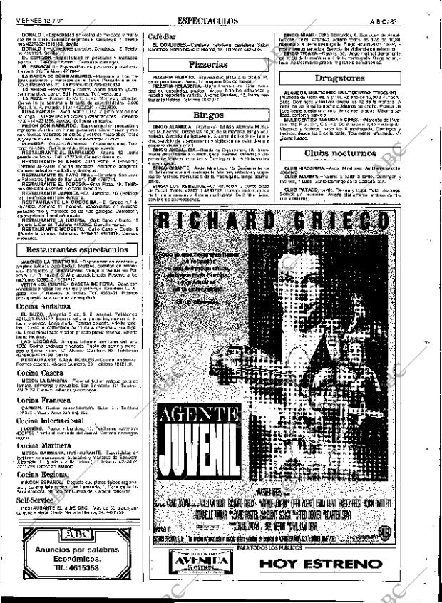 ABC SEVILLA 12-07-1991 página 83