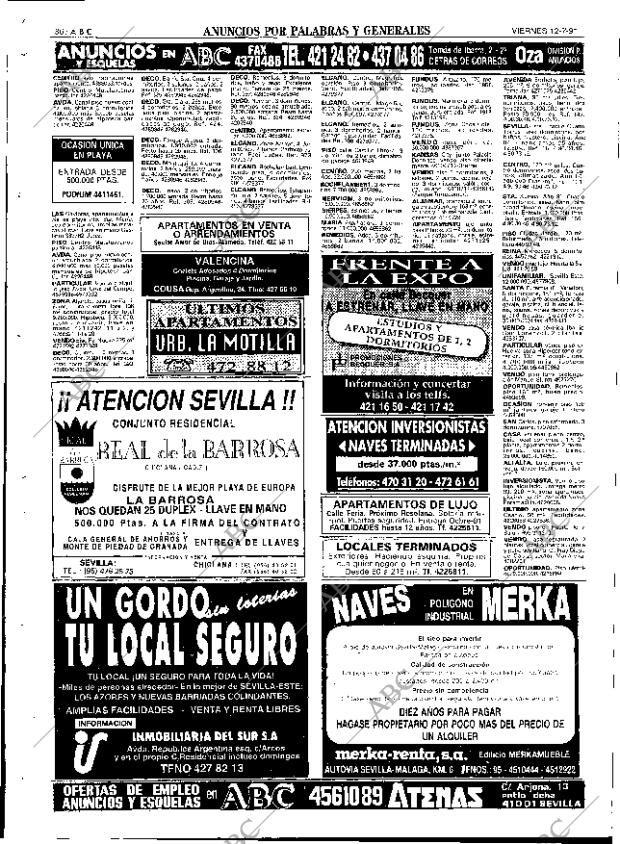 ABC SEVILLA 12-07-1991 página 86