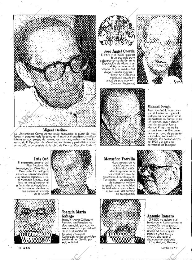 ABC MADRID 15-07-1991 página 10