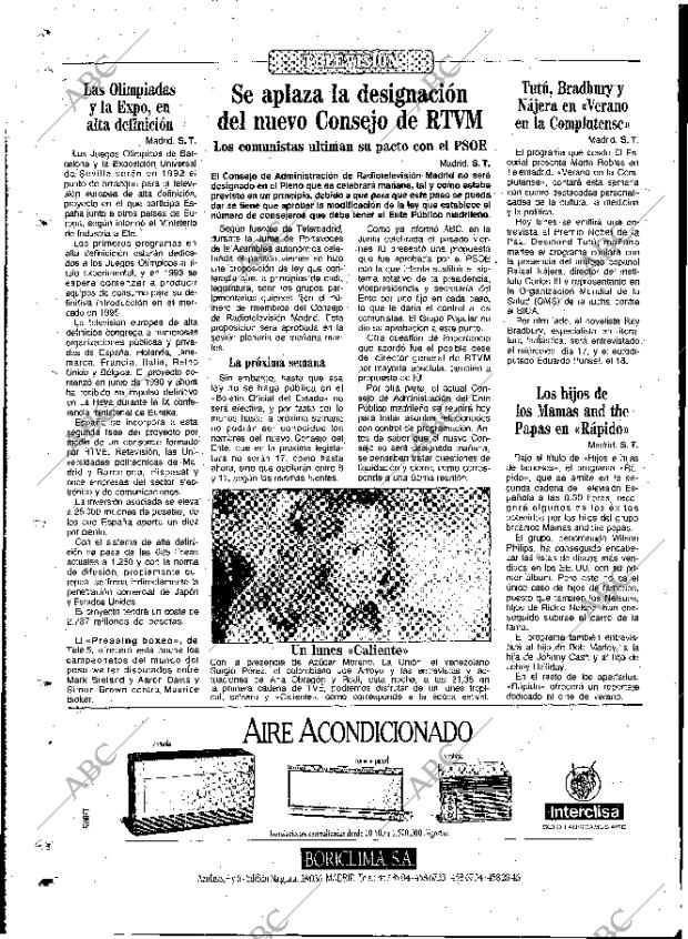 ABC MADRID 15-07-1991 página 124