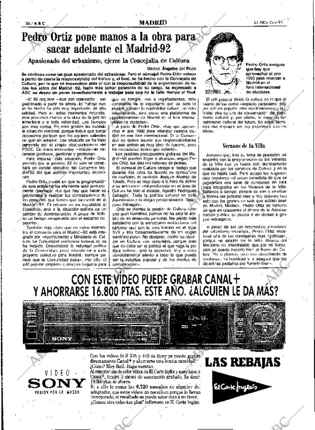 ABC MADRID 15-07-1991 página 36