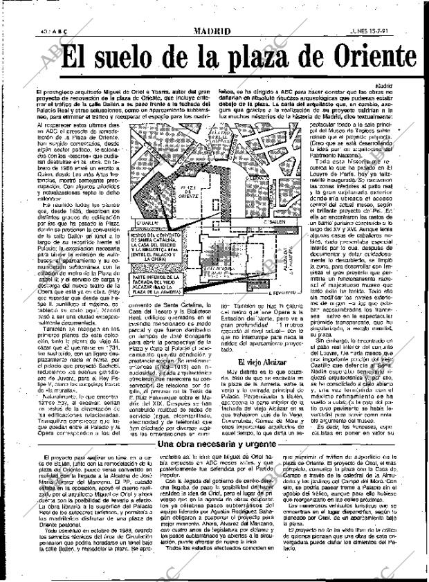 ABC MADRID 15-07-1991 página 40