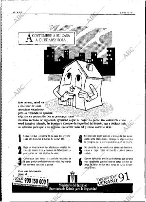 ABC MADRID 15-07-1991 página 68