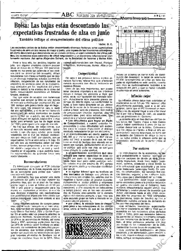 ABC MADRID 15-07-1991 página 81