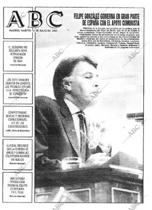 ABC MADRID 16-07-1991 página 1