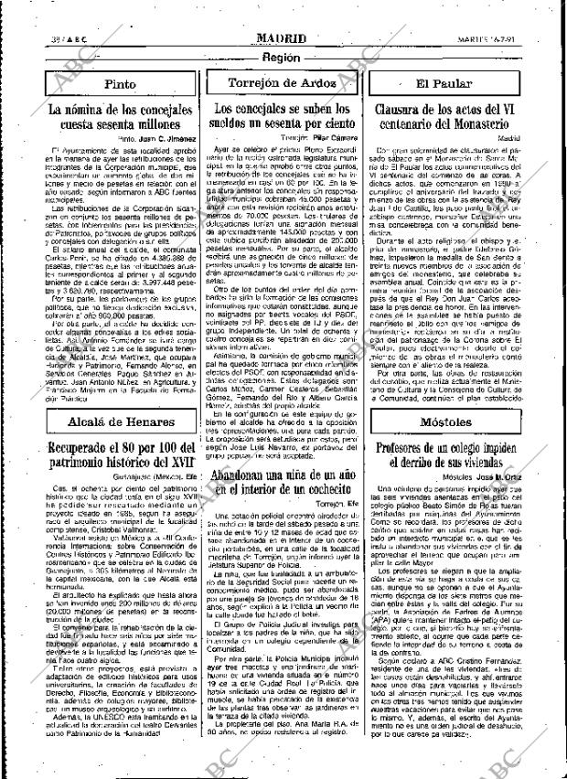 ABC MADRID 16-07-1991 página 38