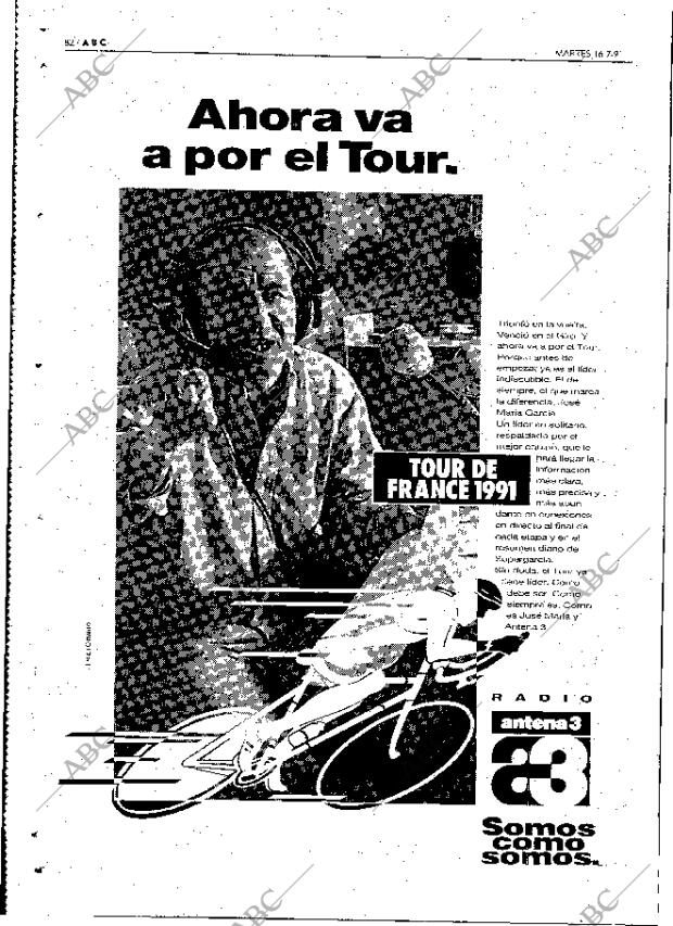 ABC MADRID 16-07-1991 página 82