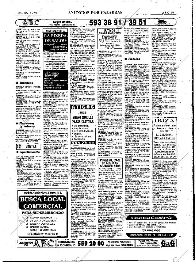 ABC MADRID 16-07-1991 página 99