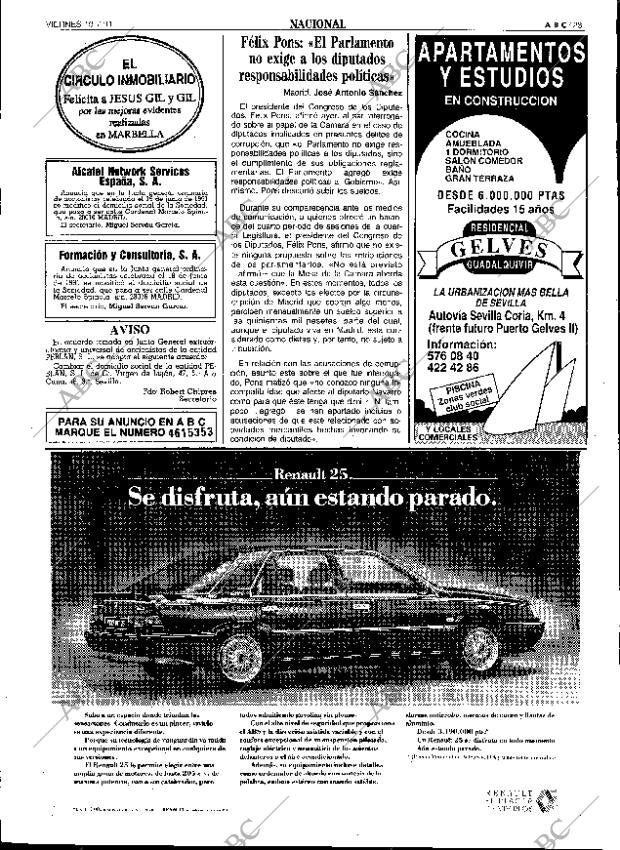 ABC SEVILLA 19-07-1991 página 23