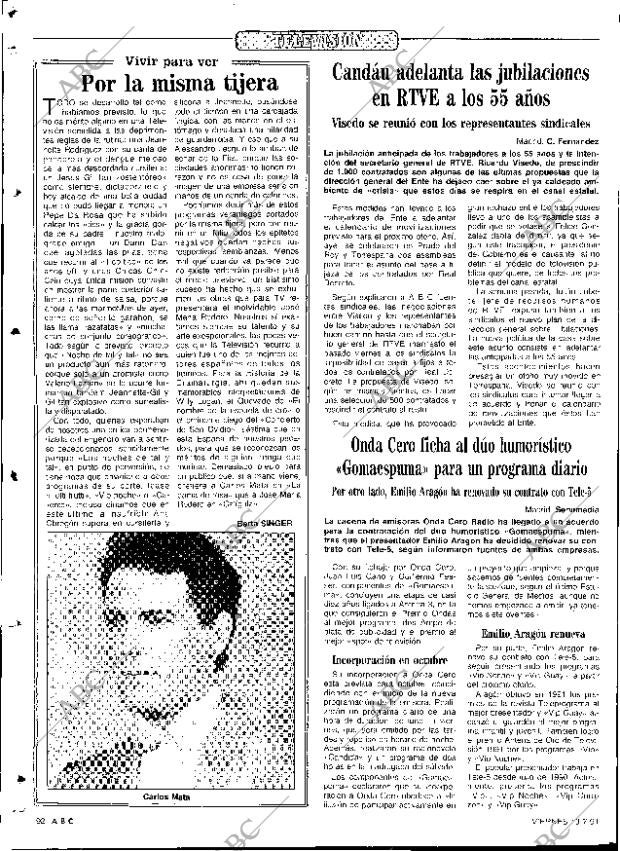ABC SEVILLA 19-07-1991 página 92