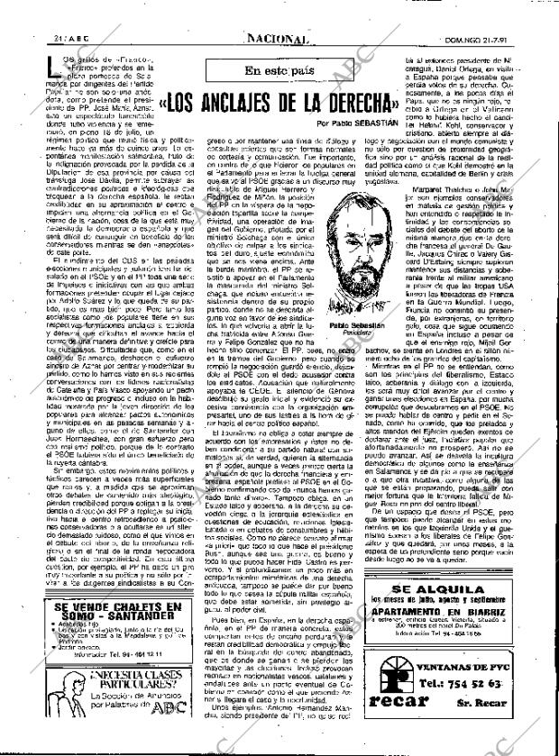 ABC MADRID 21-07-1991 página 24
