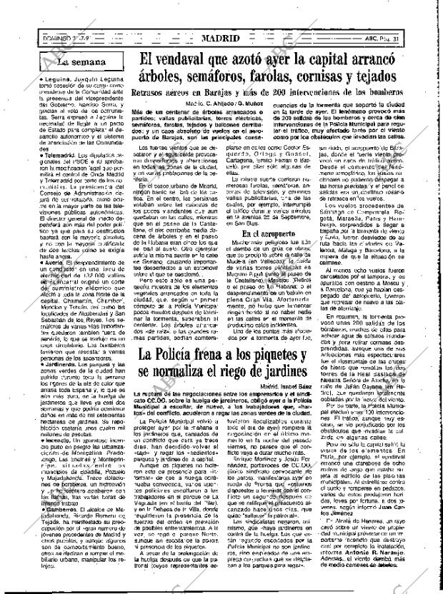 ABC MADRID 21-07-1991 página 31