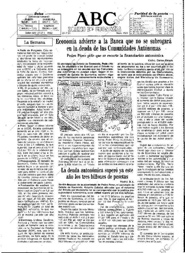ABC MADRID 21-07-1991 página 47