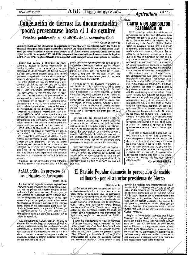 ABC MADRID 21-07-1991 página 55