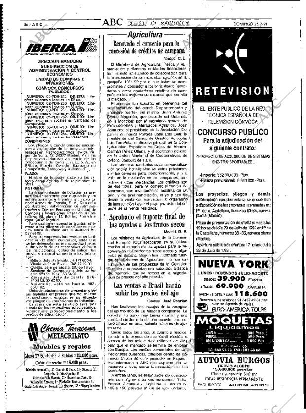 ABC MADRID 21-07-1991 página 56