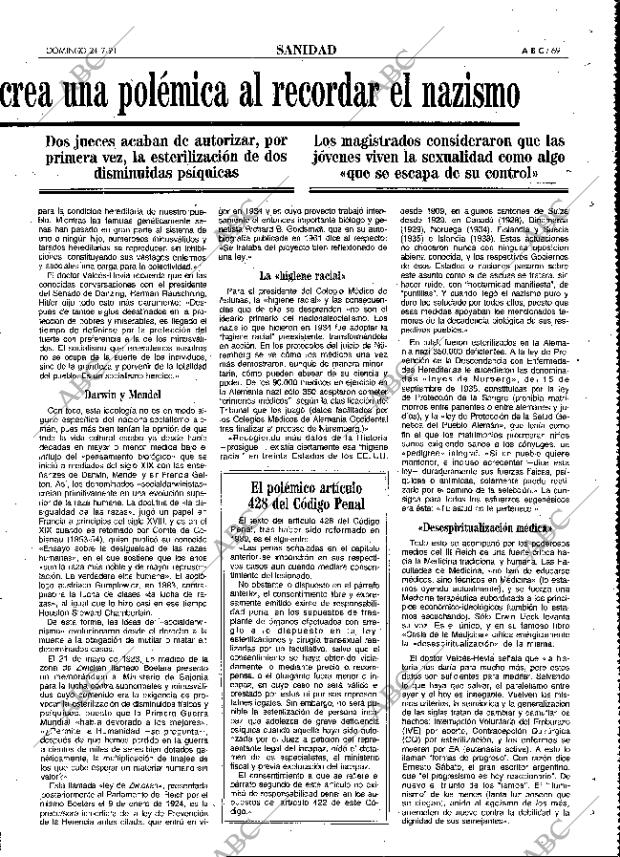 ABC MADRID 21-07-1991 página 69