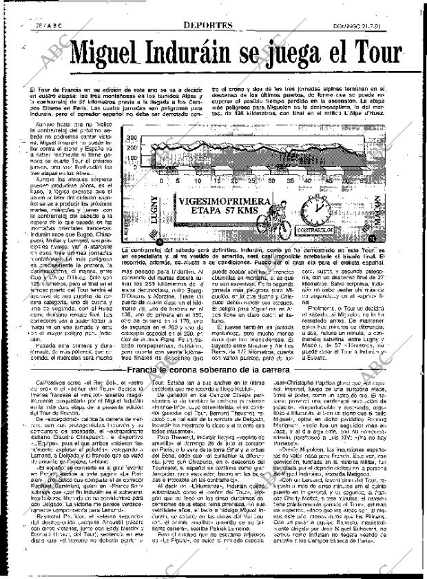 ABC MADRID 21-07-1991 página 78