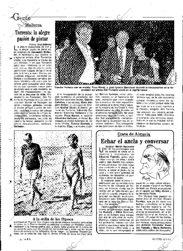 ABC MADRID 30-07-1991 página 106