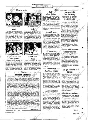 ABC MADRID 30-07-1991 página 109